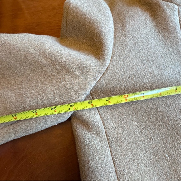 J.Crew City Coat Wool blend Camel Tan Size 2 - Picture 11 of 15